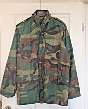 Vintage M65 Jacket Mens Small Reg Cold Weather Field Woodland  80s/90s