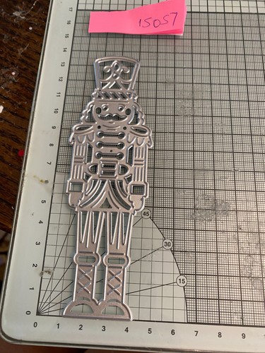 Christmas tall toy soldier die