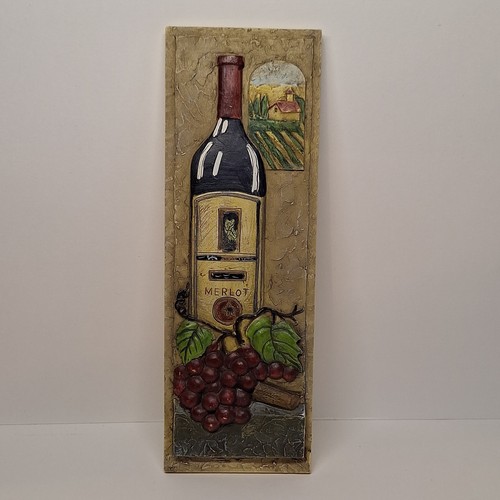 Vintage tuscan wine wall - 3d,