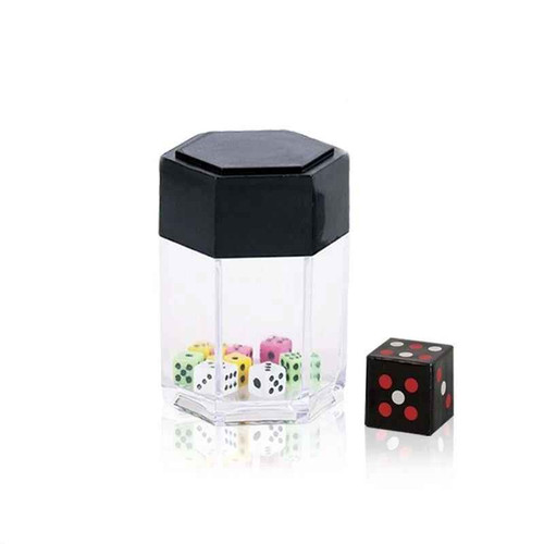 Explosion dice magic trick - explosion, toy