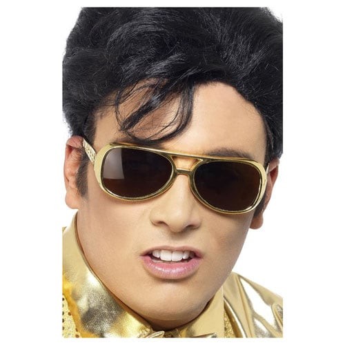 Elvis presley gold shades - gold,