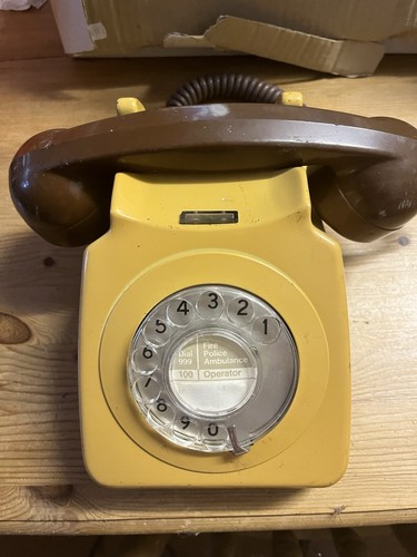 Rotary dial corded - rotary,