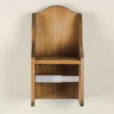 Wooden Toilet Roll Holder Loo