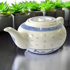 Chinese Teapot - Blue and
