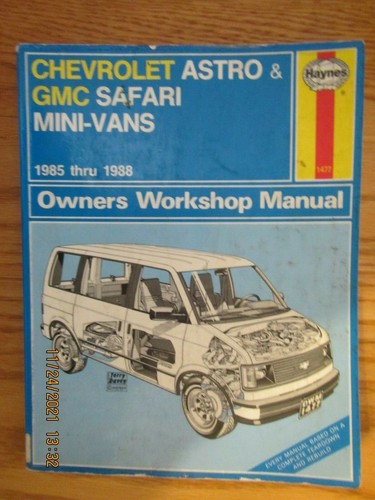 Haynes chevrolet astro - astro, gmc