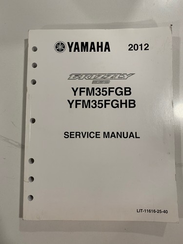 2012 yamaha atv grizzly - yamaha,