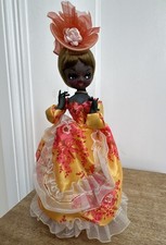 Vintage 1970s  RARE Black Bradley  Doll - Southern Belle Style - Made in Korea