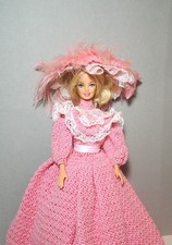 Barbie doll in vintage outfit