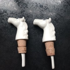 2 Vintage Ceramic “White