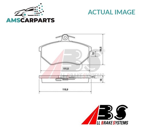 Brake pads set braking - braking, pad