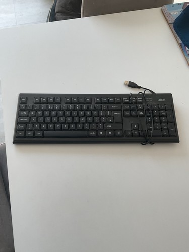 Logik wired usb keyboard with - logik,