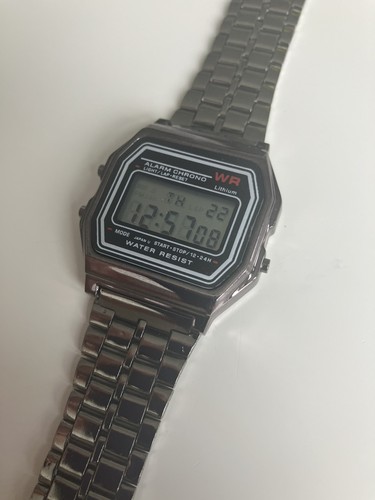 Retro dark silver stainless - dark,