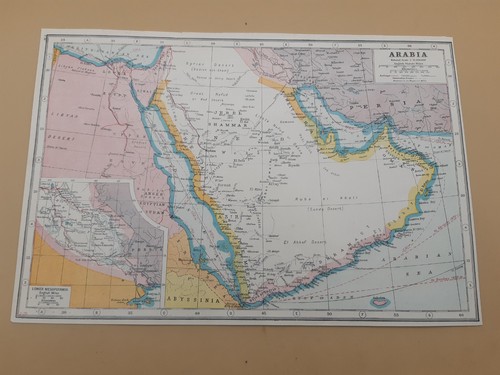 Arabia harmsworth 1920 - arabia, old