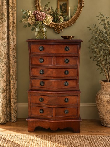 Vintage serpentine mahogany - serpentine,