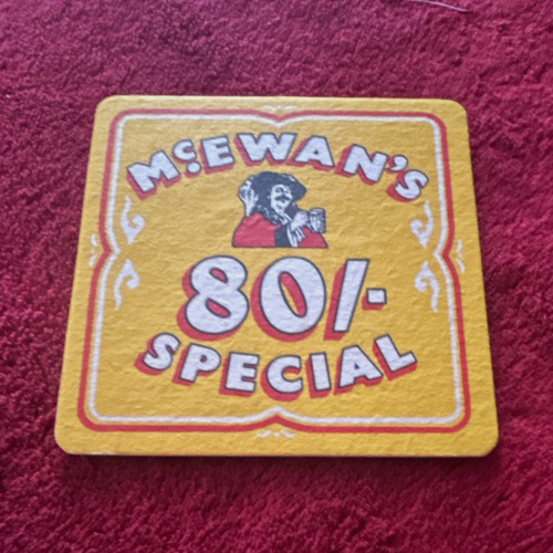 Mcewan special beer - beer, mat