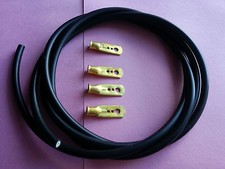 Vintage Austin 7 Spark Plug HT Lead Kit Magneto Chummy Top Hat Free UK Post