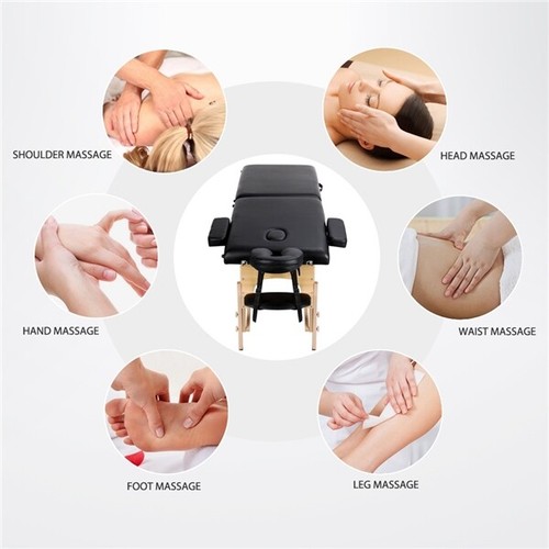 Adjustable massage bed - adjustable, folding