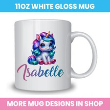 PERSONALISED UNICORN MUG ANY