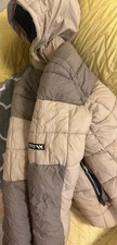 Boys River Island Winter Jacket In Beige Colour Size 9-10