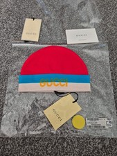 GUCCI Kids beanie S Small Blue