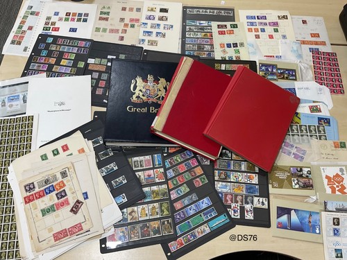 Stamps clear out album - gb,