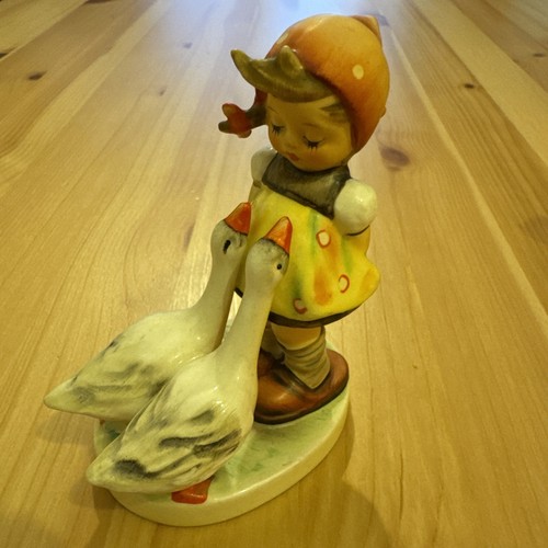 Goebel hummel goose girl - 4”,