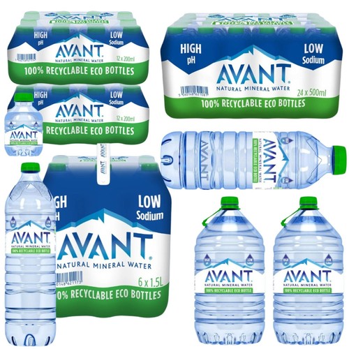 Avant natural mineral water - natural,