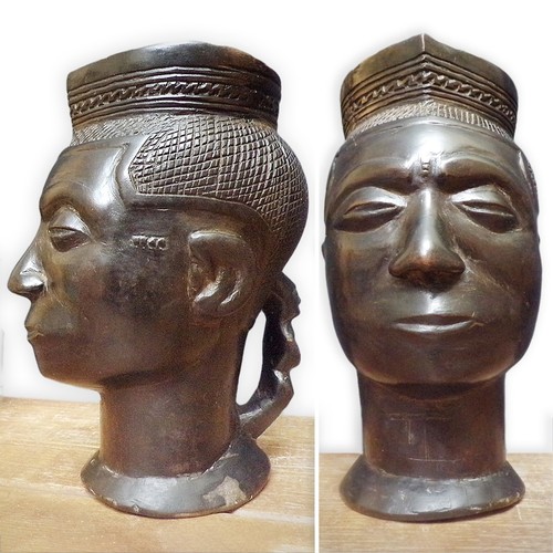 Kuba palm wine cup - palm, african