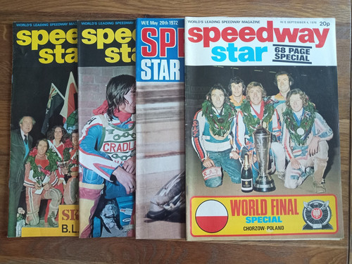 Speedway star magazines - speedway, x4
