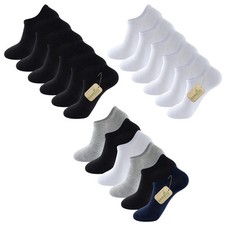 Unisex 6 Pairs Bamboo Trainer
