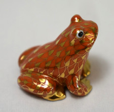 Herend FIGURINE Miniature Frog