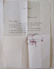 GINGER ROGERS - AUTOGRAPH