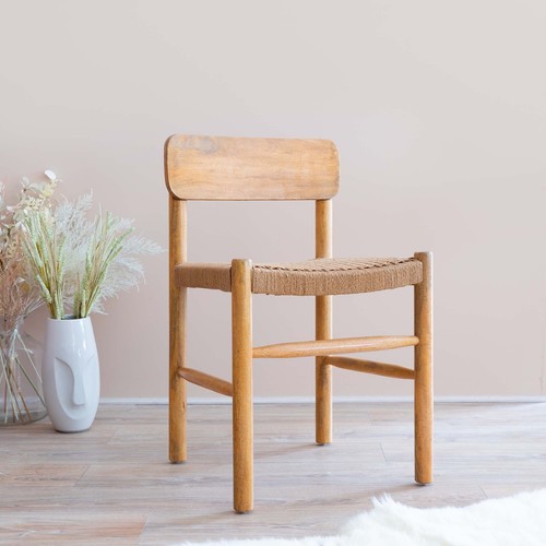Natural rattan and solid - natural, mango