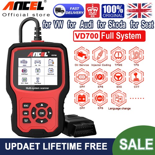 Ancel car obd2 scanner all - car,