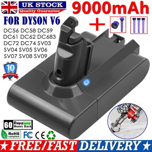 9000mah for dyson battery - 9000mah,