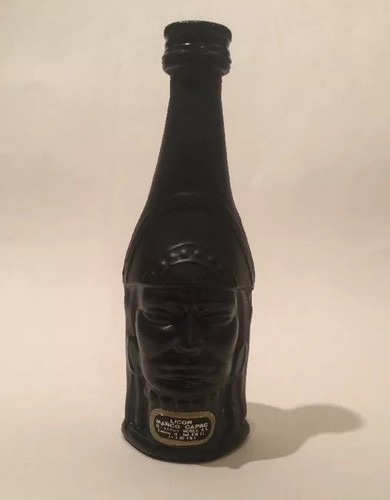Vintage black glass inca - vintage, pisco