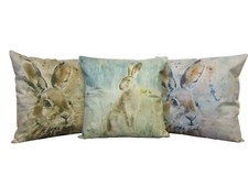 Rabbit Watercolour Cushions