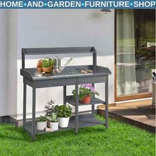 Wooden Garden Potting Table