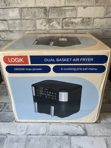 Logik twin drawer air - drawer, fryer