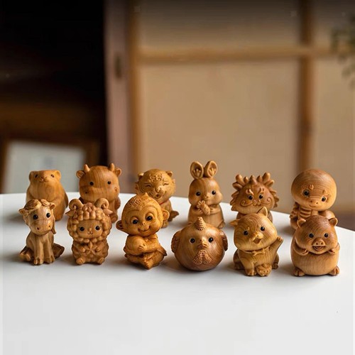 Animal sculpture wooden - animal,