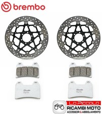 FRONT BRAKE DISCS + PADS SR