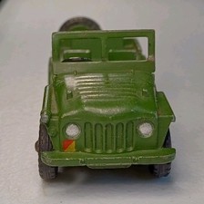 Dinky Toys 674 Austin Champ Green Army Jeep. Very Good Condition  .....