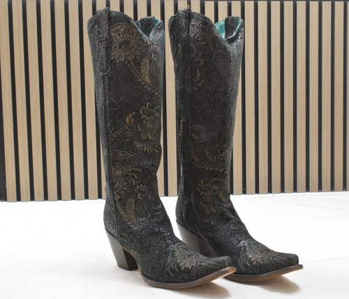 Corral ladies black - black, gold