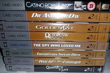 007 James Bond UMD complete UK collection PSP games bundle Movie Film GoldenEye 