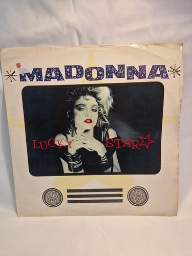 Madonna lucky star vinyl - lucky, 12"