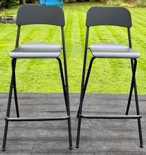 2 x IKEA Franklin Bar Stools -