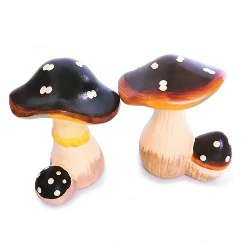 Outdoor mushroom statue - outdoor,