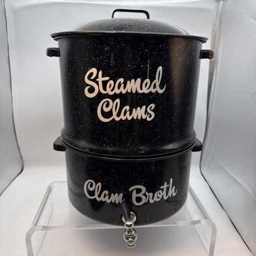 Vintage speckled enamelware - speckled,