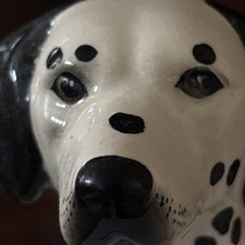 Vintage Used Cooper craft Superior standing Dalmatian Dog Figure A/F 