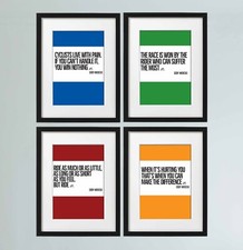 Cycling quote prints - Eddy Merckx quotes